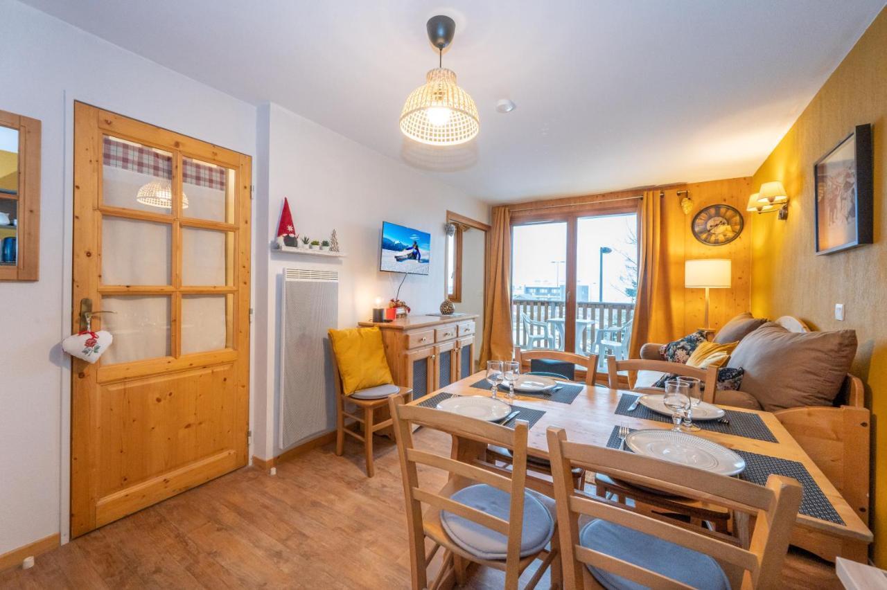 Appartement 6 Couchages Au Pied Des Pistes A Orcieres 2 Chambres, Balcon Et Parking Couvert Luaran gambar