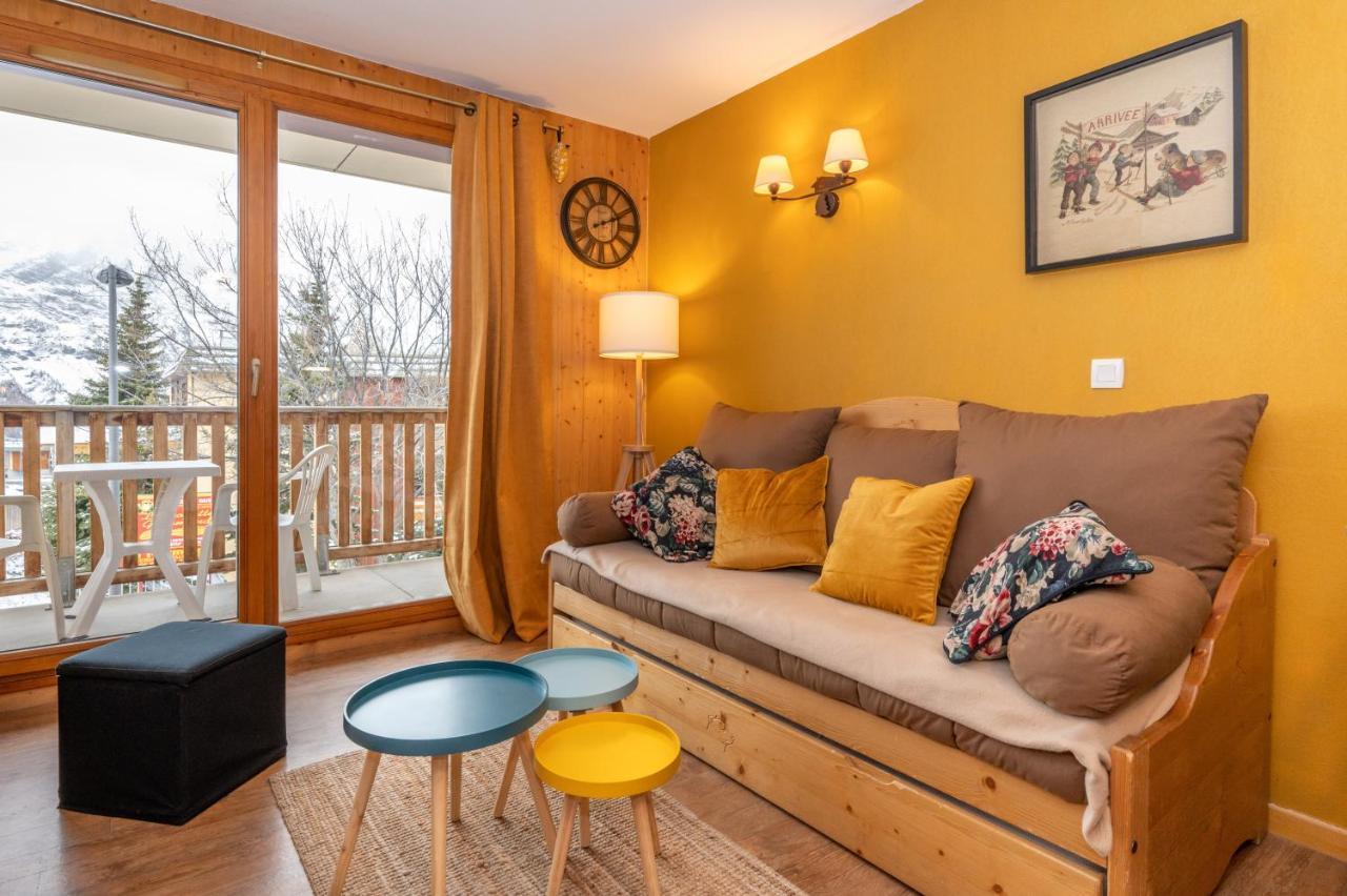 Appartement 6 Couchages Au Pied Des Pistes A Orcieres 2 Chambres, Balcon Et Parking Couvert Luaran gambar