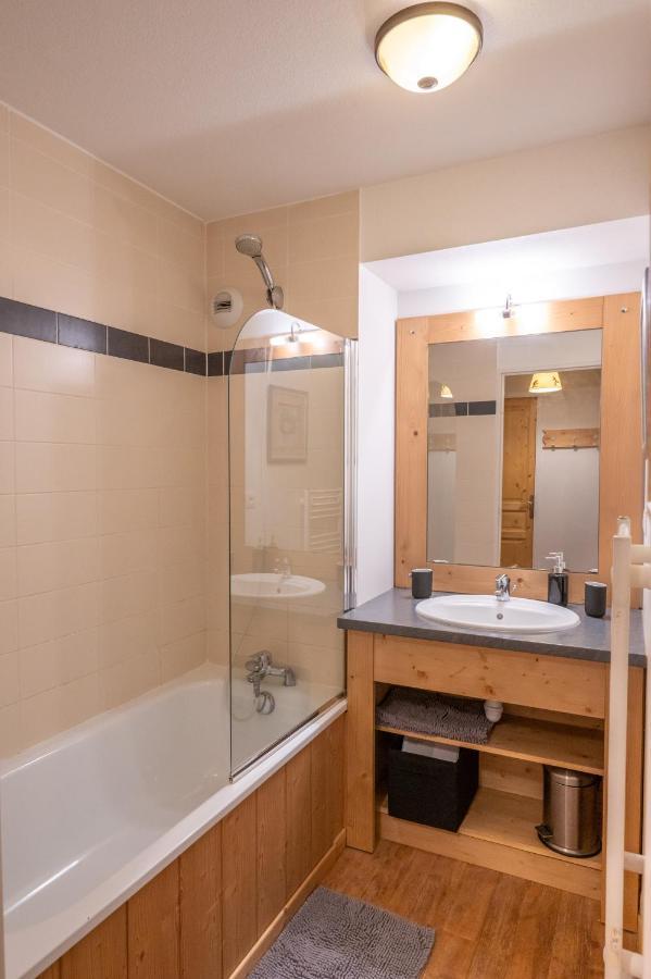 Appartement 6 Couchages Au Pied Des Pistes A Orcieres 2 Chambres, Balcon Et Parking Couvert Luaran gambar