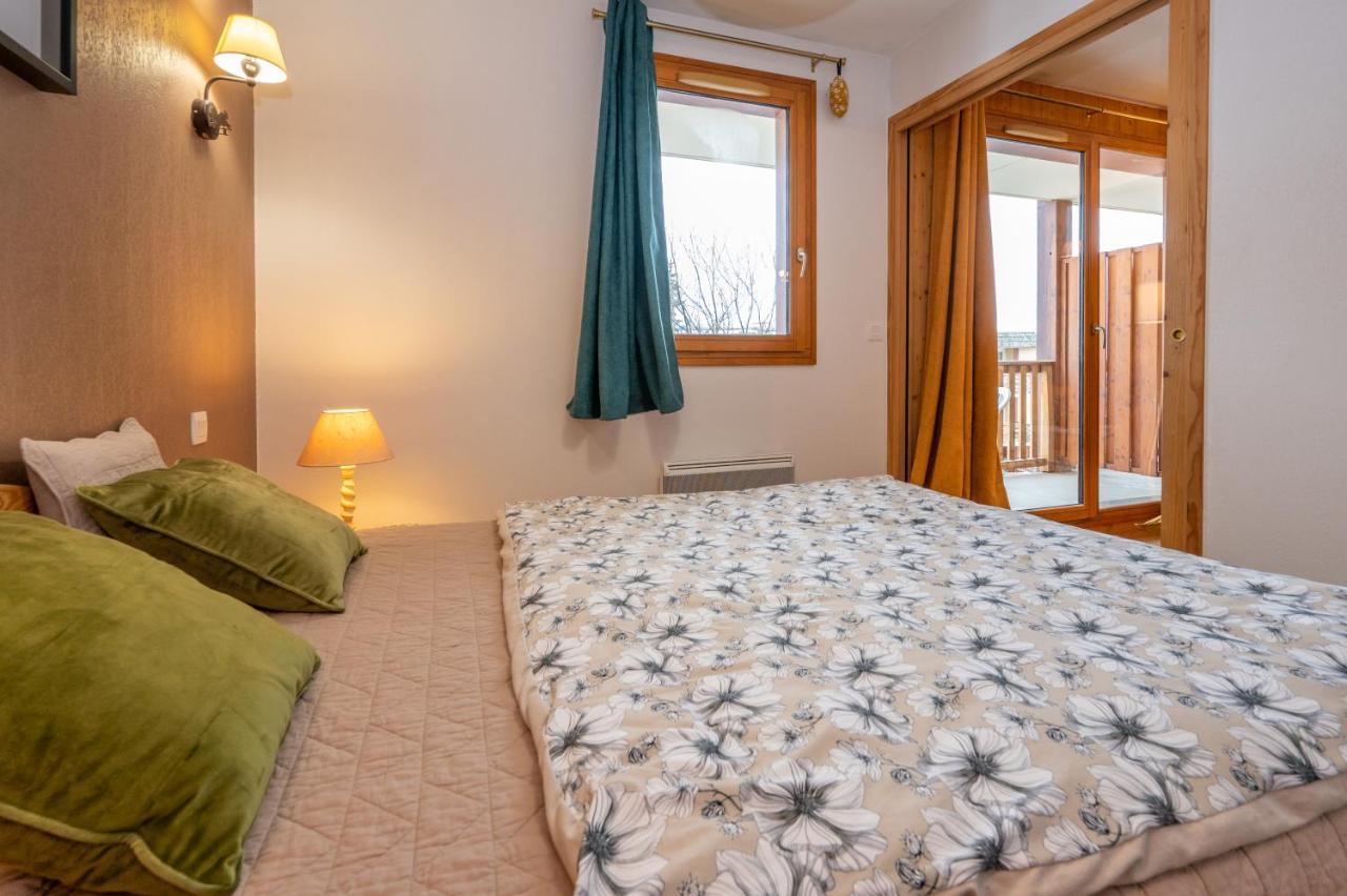 Appartement 6 Couchages Au Pied Des Pistes A Orcieres 2 Chambres, Balcon Et Parking Couvert Luaran gambar