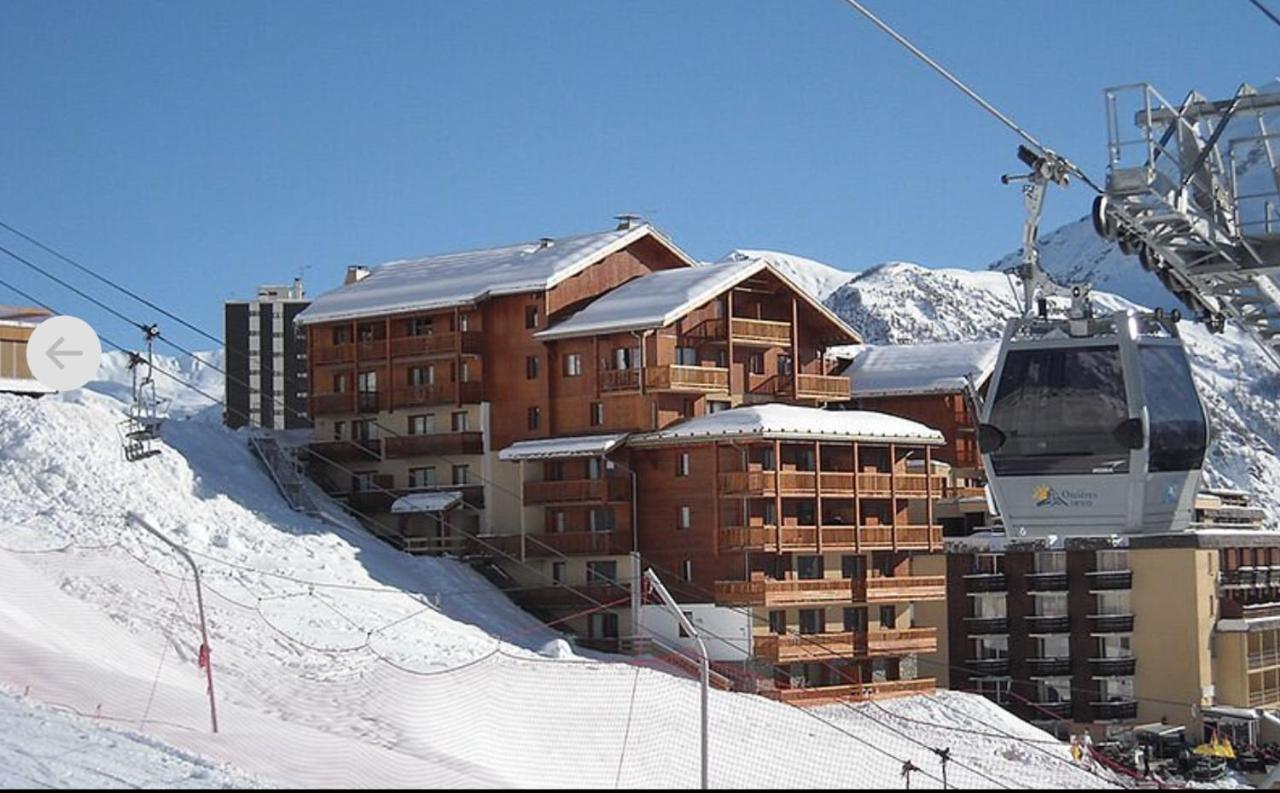Appartement 6 Couchages Au Pied Des Pistes A Orcieres 2 Chambres, Balcon Et Parking Couvert Luaran gambar